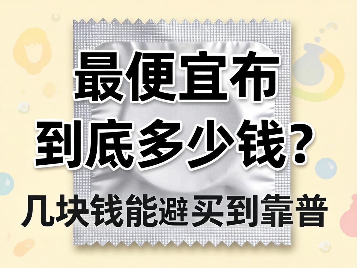 最便宜的避孕套到底多少钱？几块钱能买到靠谱的吗？