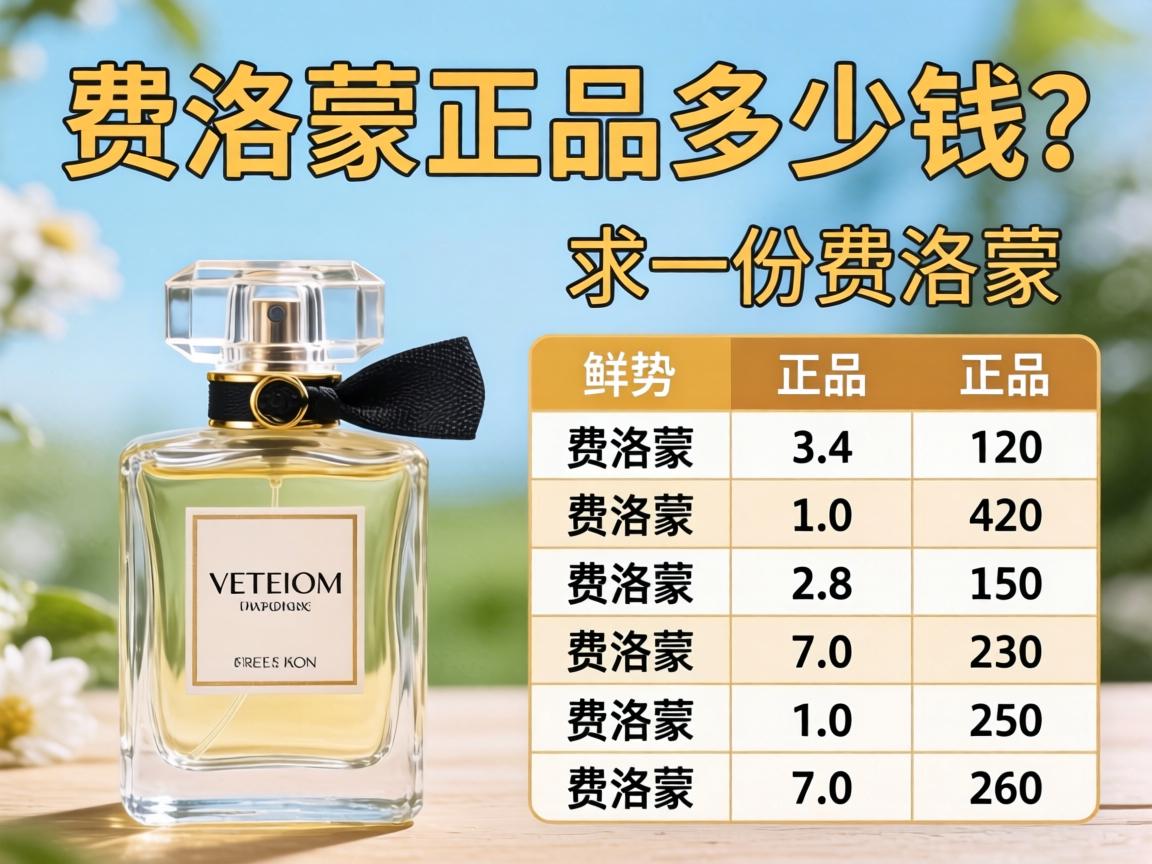 费洛蒙正品多少钱？求一份详细的费洛蒙香水正品价格表参考