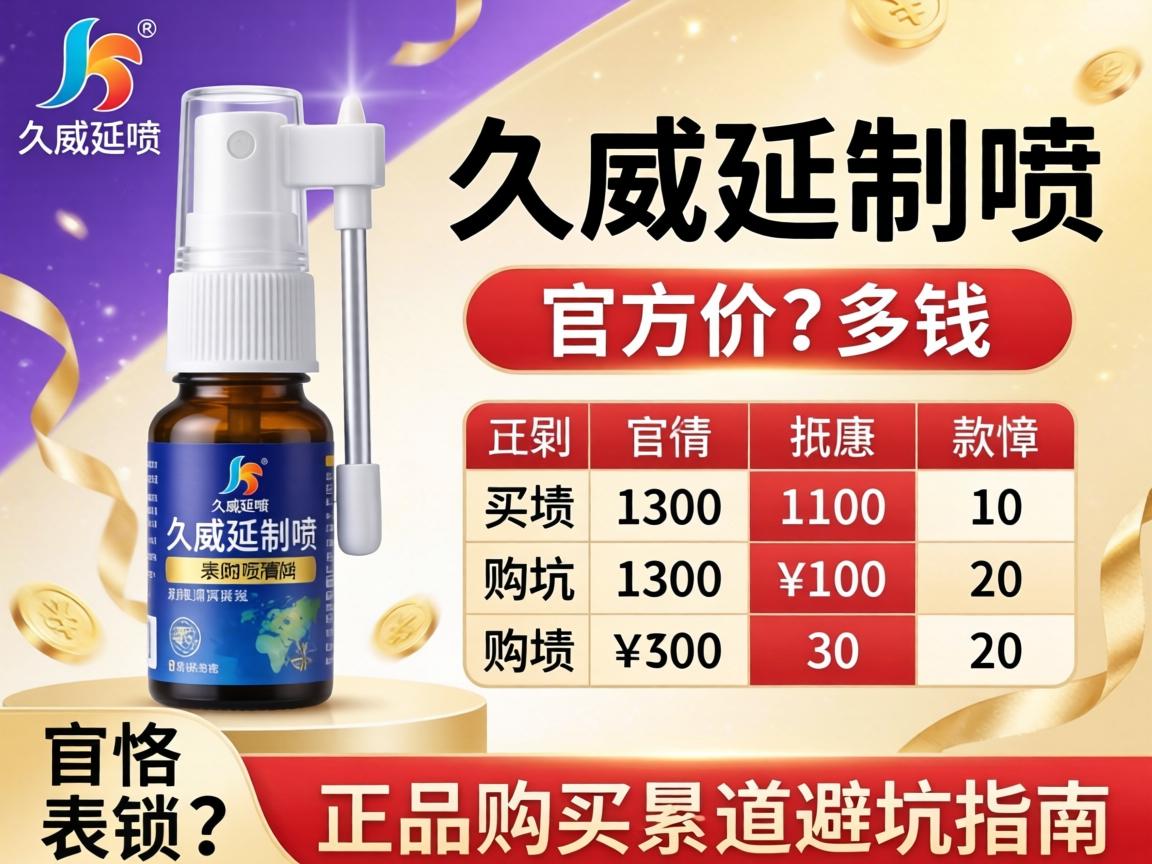 久威延时喷剂多少钱?官方价格表及正品购买渠道避坑指南 久威延时喷剂多少钱?官方价格表及正品购买渠道避坑指南