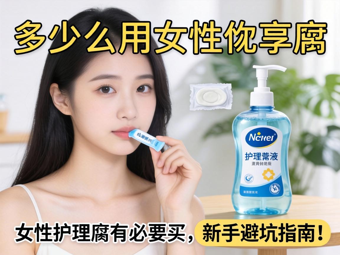多少人用女性用品？女性护理液有必要买吗？新手避坑指南！