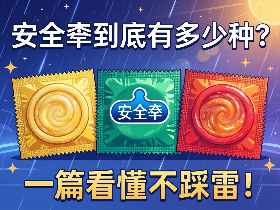 安全套到底有多少种?一篇看懂不踩雷! 安全套到底有多少种?一篇看懂不踩雷!