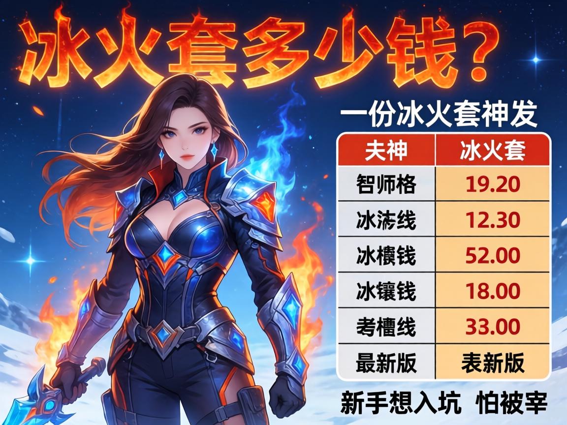 冰火套多少钱?求大神发一份冰火套价格表最新版,新手想入坑怕被宰! 冰火套多少钱?求大神发一份冰火套价格表最新版,新手想入坑怕被宰!