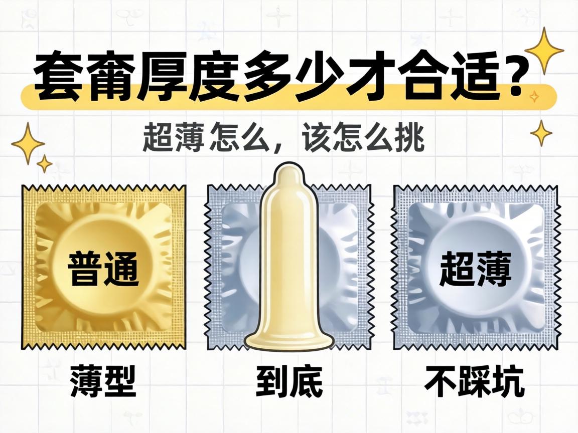 套套厚度多少才合适?普通、薄型、超薄到底该怎么挑才不踩坑? 套套厚度多少才合适?普通、薄型、超薄到底该怎么挑才不踩坑?
