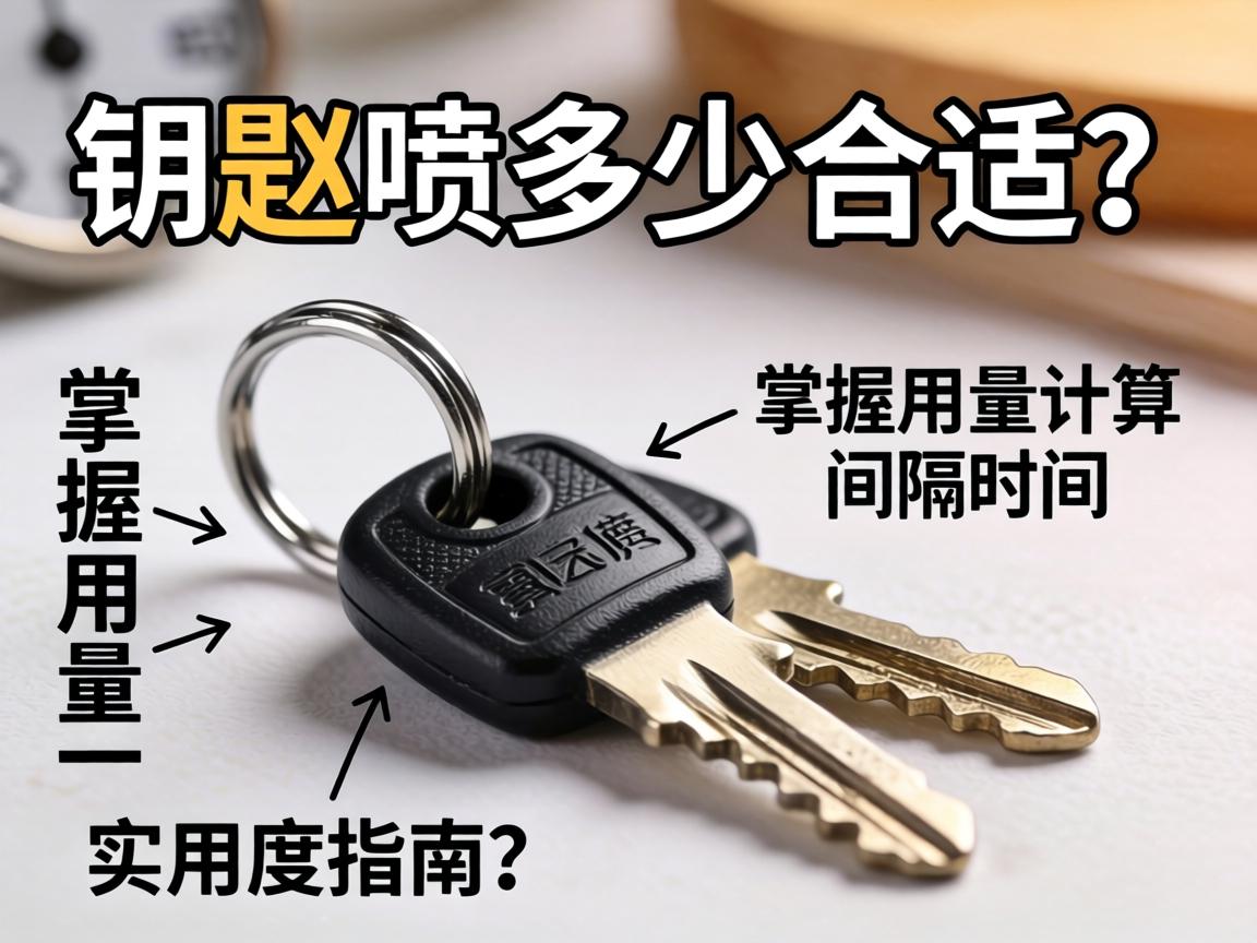key喷多少合适?掌握用量计算与间隔时间的实用指南 key喷多少合适?掌握用量计算与间隔时间的实用指南