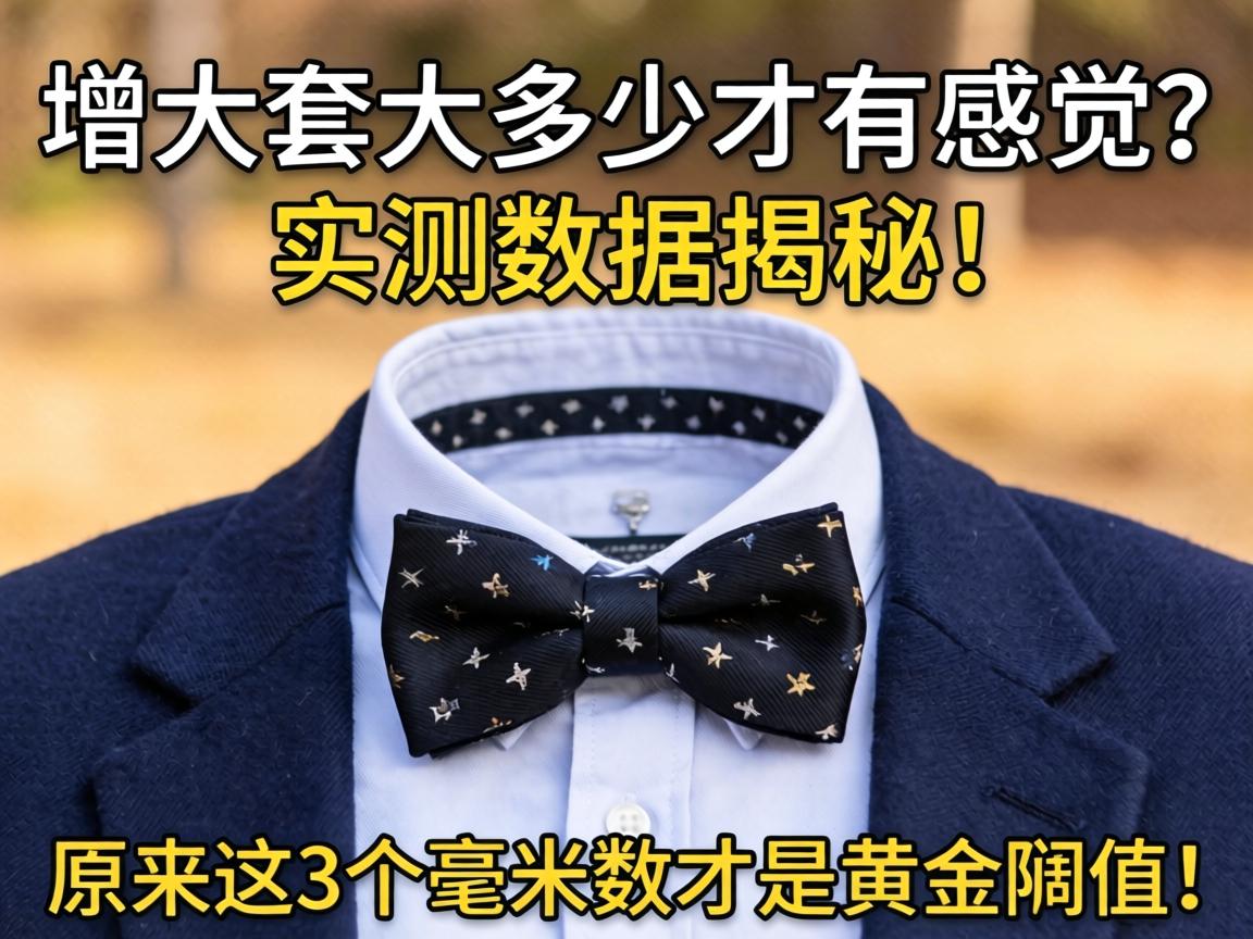增大套大多少才有感觉?实测数据揭秘:原来这3个毫米数才是黄金阈值! 增大套大多少才有感觉?实测数据揭秘:原来这3个毫米数才是黄金阈值!