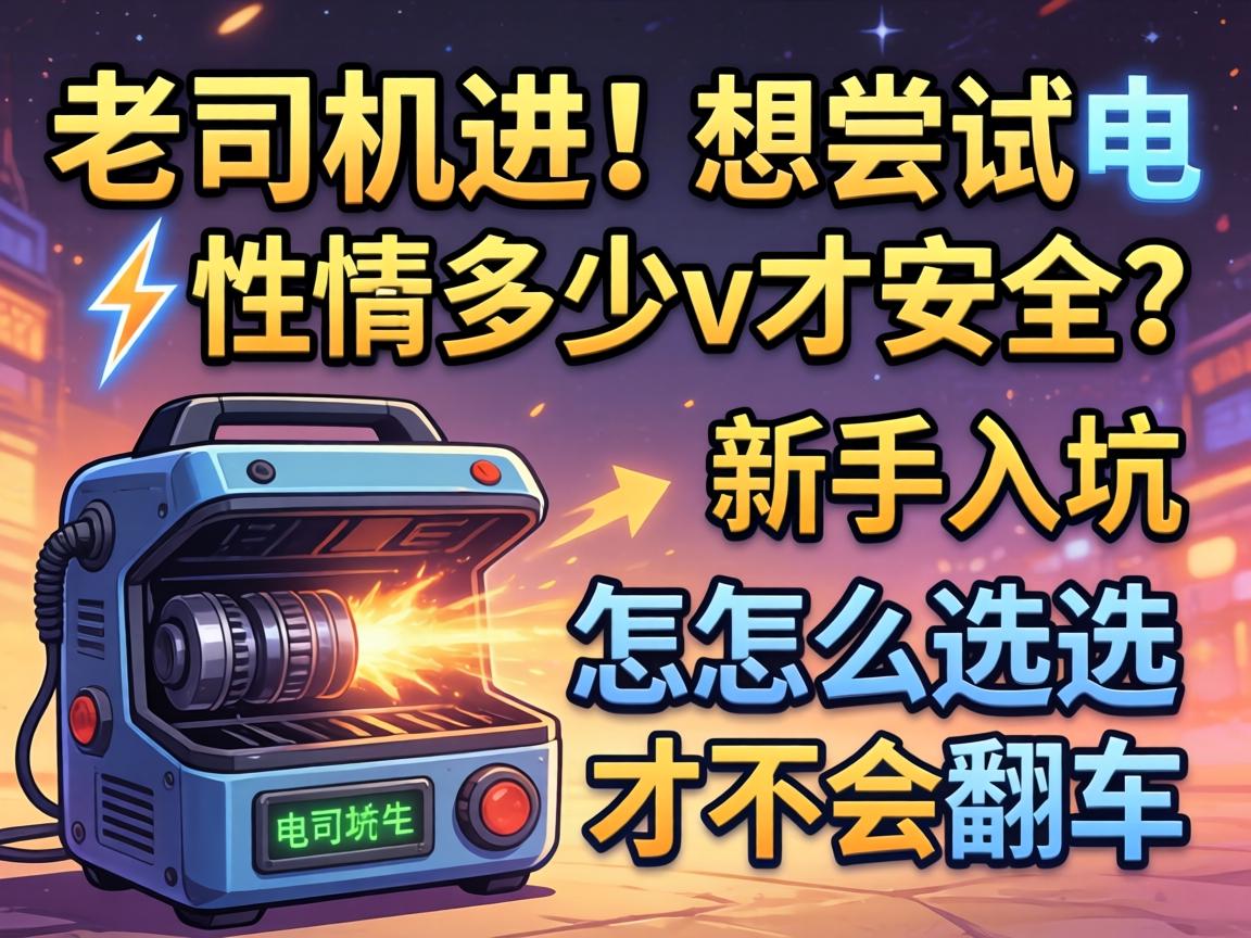 老司机进！想尝试电击情趣多少v才安全？新手入坑设备怎么选才不会翻车？