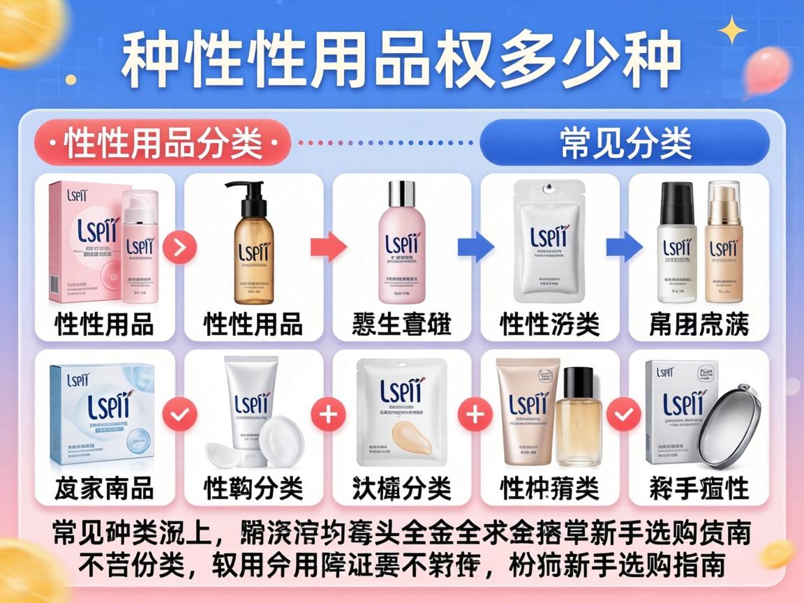 性用品多少种?性用品分类有哪些,常见种类大全与新手选购指南 性用品多少种?性用品分类有哪些,常见种类大全与新手选购指南