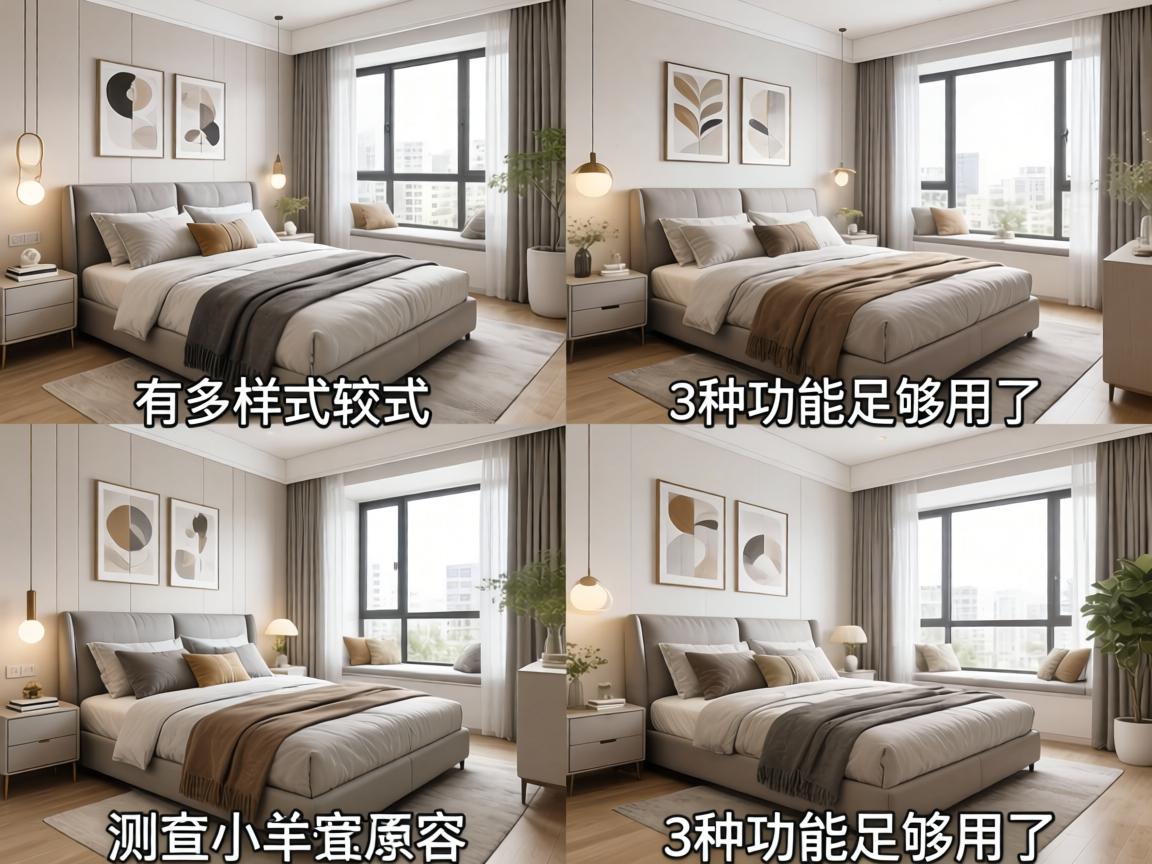 情趣床有多少样款式_实测小户型卧室这3种功能足够用了