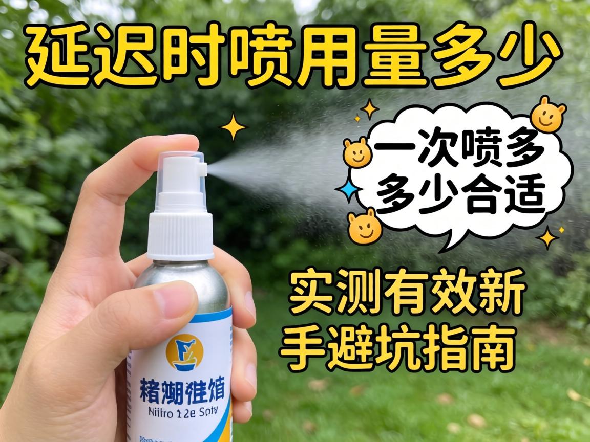 延时喷剂用量多少_一次喷多少合适？实测有效新手避坑指南 - 凯格尔/PC肌社区-P动-凯格尔/PC肌社区-P动