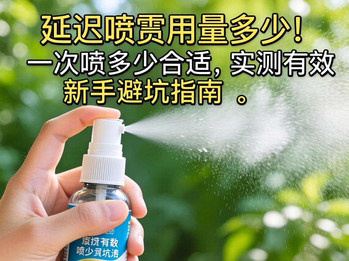 延时喷剂用量多少_一次喷多少合适？实测有效新手避坑指南