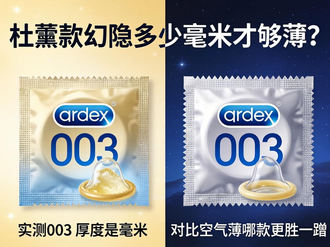 杜蕾斯幻隐多少毫米才够薄？实测003厚度是多少毫米，对比空气薄哪款更胜一筹？ - 凯格尔/PC肌社区-P动-凯格尔/PC肌社区-P动