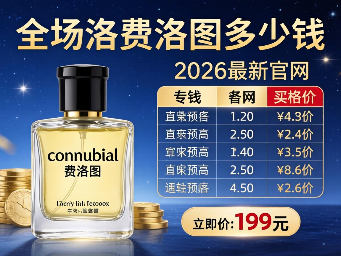 connubial费洛蒙香水多少钱一瓶?2026最新官网报价及不同规格价格表 connubial费洛蒙香水多少钱一瓶?2026最新官网报价及不同规格价格表