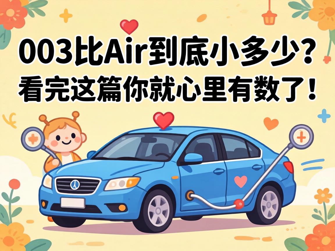 003比Air到底小多少？看完这篇你就心里有数了！ - 凯格尔/PC肌社区-P动-凯格尔/PC肌社区-P动