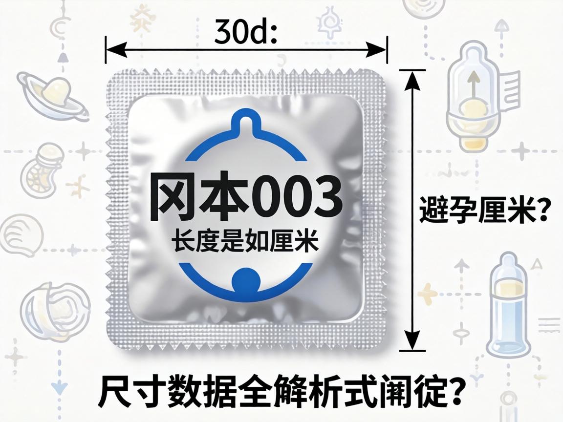 冈本003避孕套长度是多少厘米?尺寸数据全解析 冈本003避孕套长度是多少厘米?尺寸数据全解析