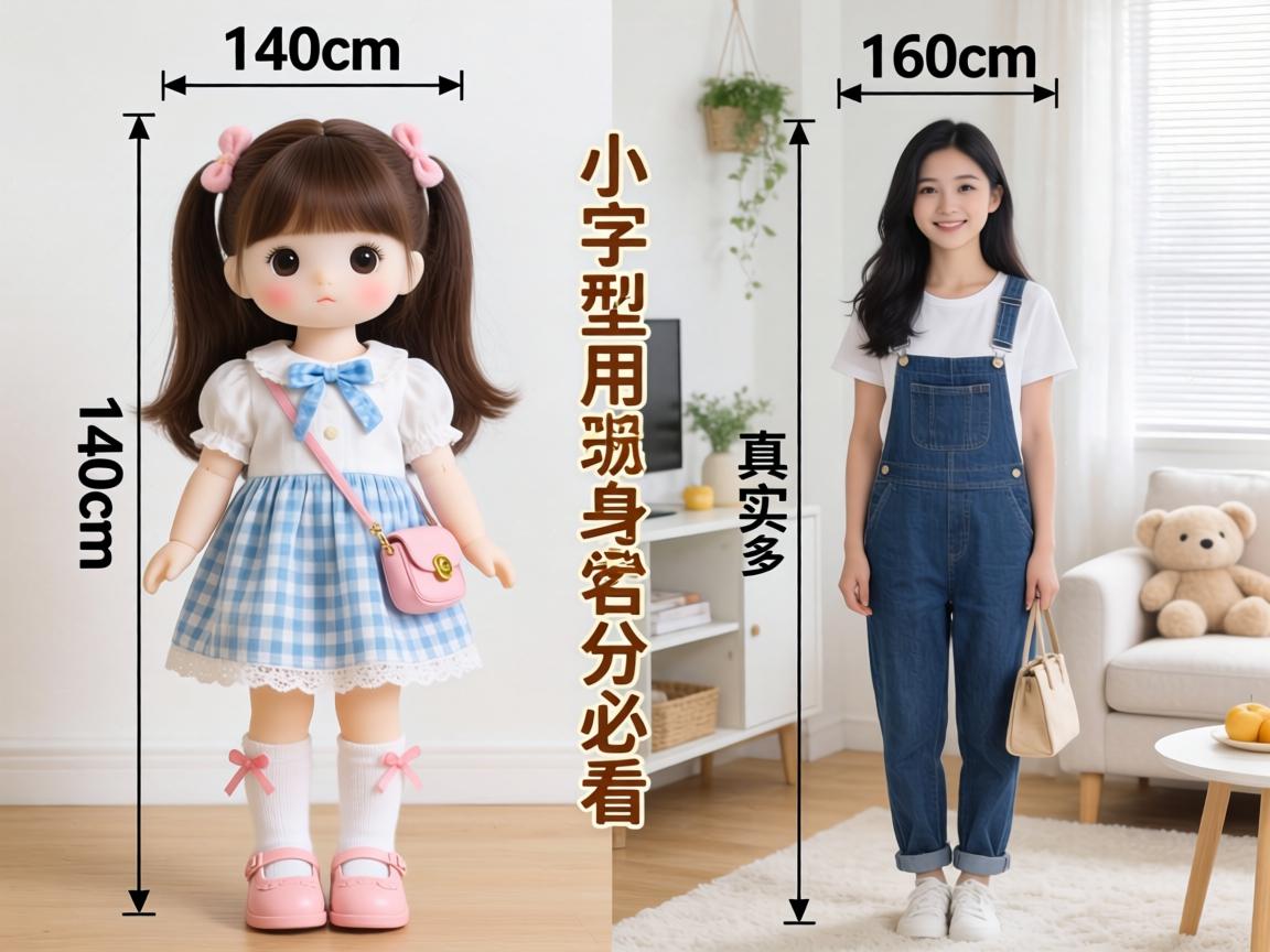 实体娃娃多少公分适合家用？小户型必看的140cm与160cm真实对比
