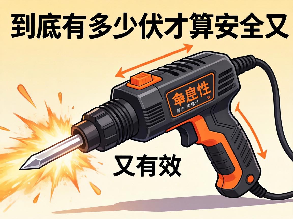电击性用品到底有多少伏才算安全又有效? 电击性用品到底有多少伏才算安全又有效?