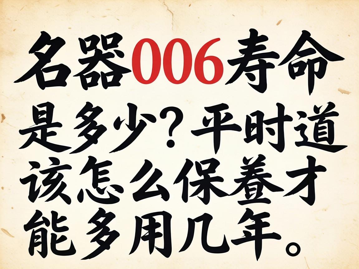 名器006寿命是多少?平时该怎么保养才能多用几年? 名器006寿命是多少?平时该怎么保养才能多用几年?