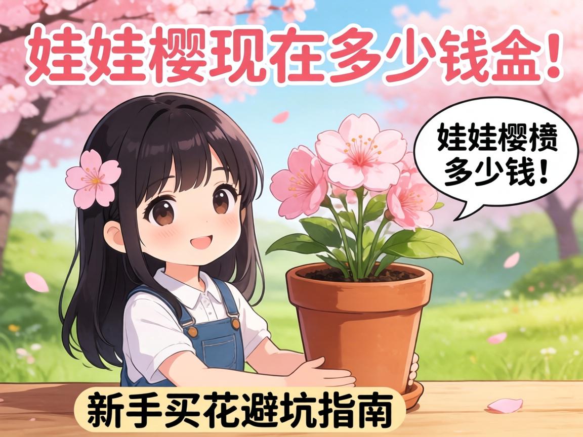 娃娃樱现在多少钱一盆?新手买花避坑指南-凯格尔/PC肌社区-P动