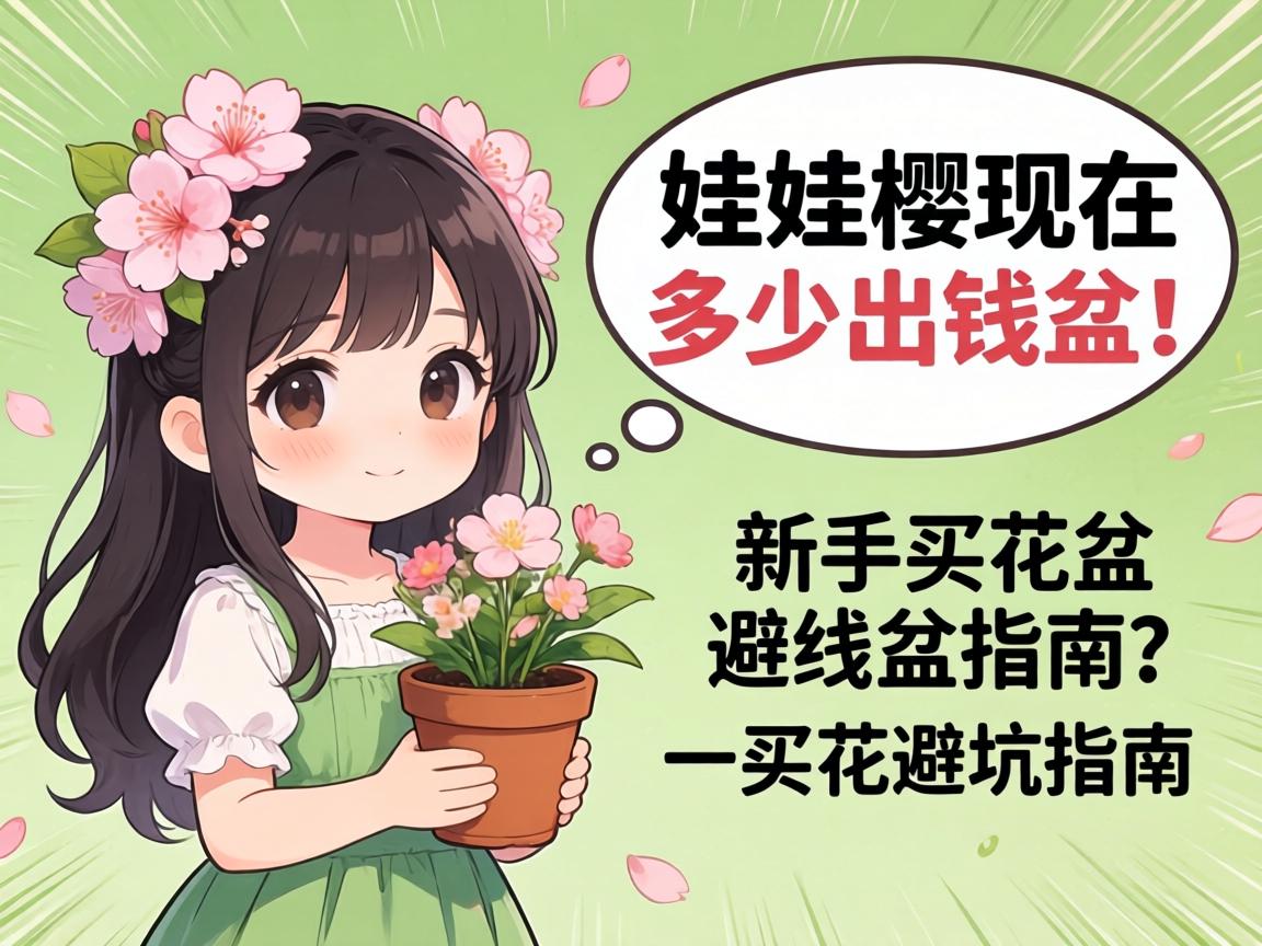 娃娃樱现在多少钱一盆？新手买花避坑指南