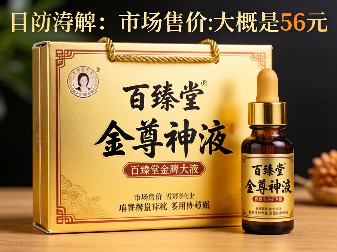 百臻堂金尊神液目前的市场售价大概是多少钱一盒？