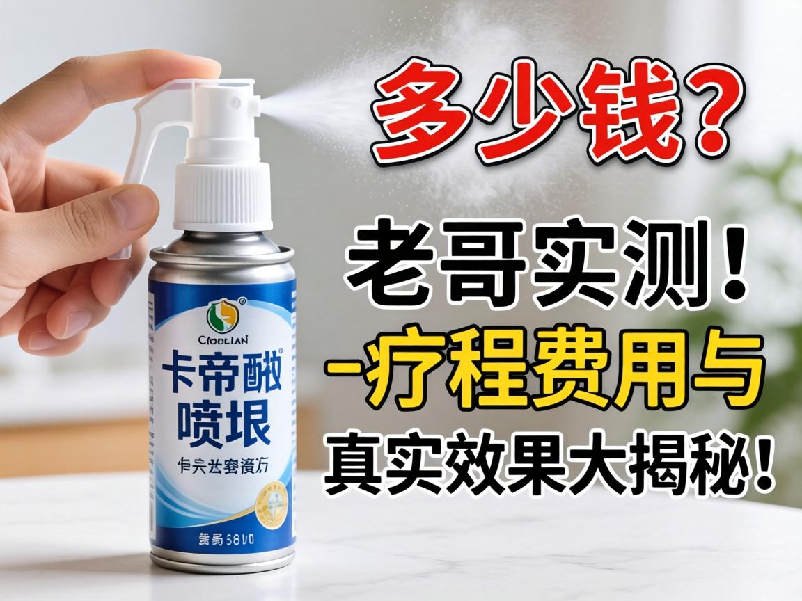 卡帝兰喷剂多少钱?老哥实测一疗程费用与真实效果大揭秘! 卡帝兰喷剂多少钱?老哥实测一疗程费用与真实效果大揭秘!