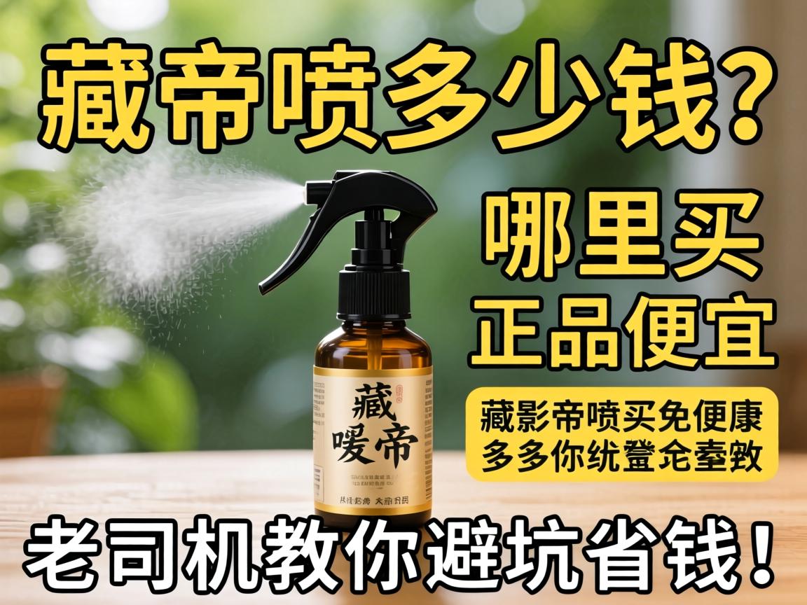 藏帝喷剂多少钱？哪里买正品又便宜？老司机教你避坑省钱！