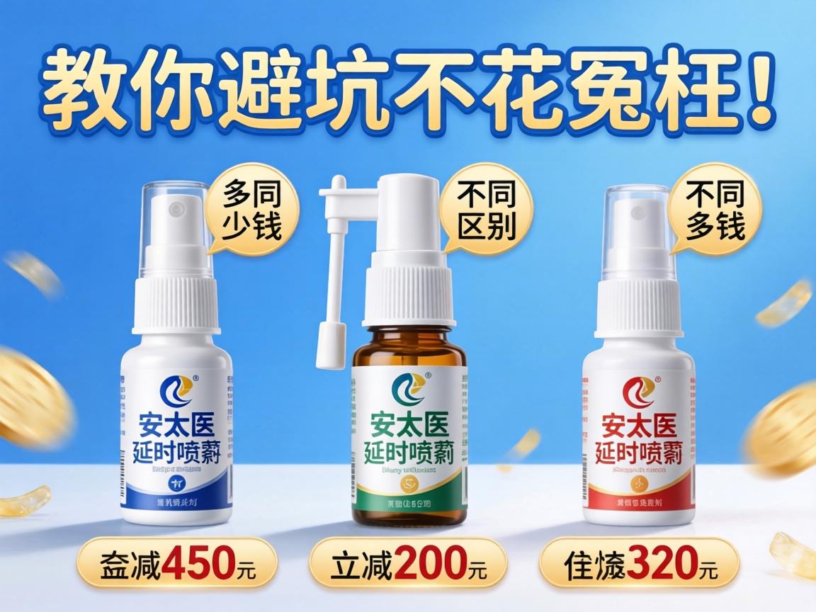 安太医延时喷剂多少钱_不同版本价格区别？教你避坑不花冤枉钱