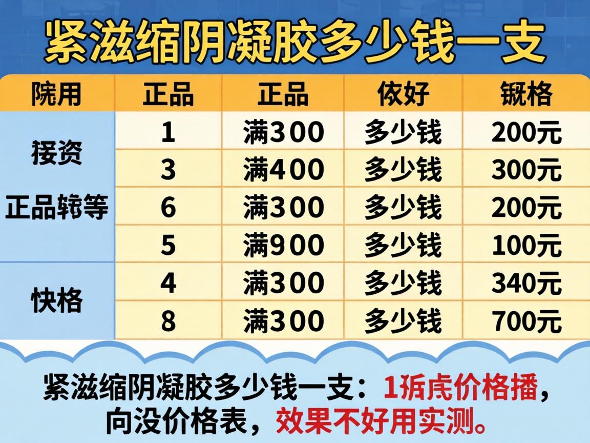 紧滋缩阴凝胶多少钱一支正品价格表_效果好不好用实测 紧滋缩阴凝胶多少钱一支正品价格表_效果好不好用实测