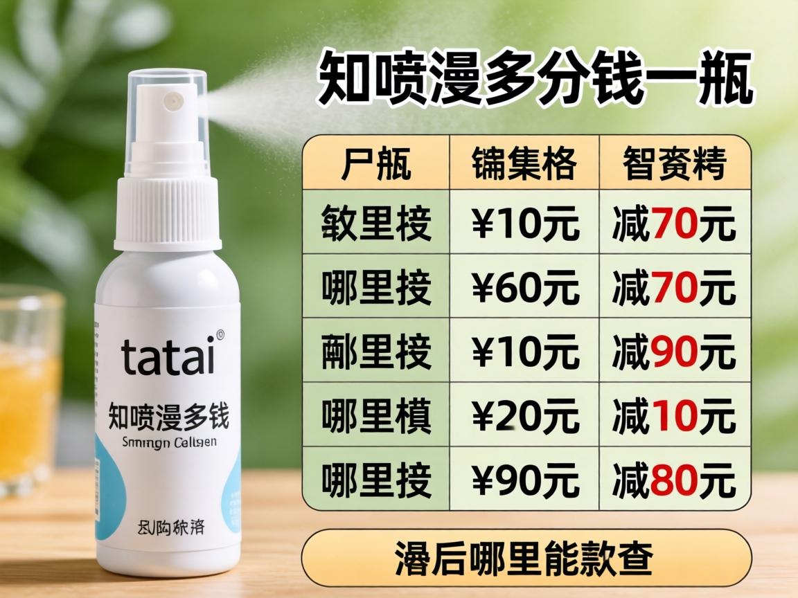tatai喷剂多少钱一瓶？不同规格价格表哪里能查到？