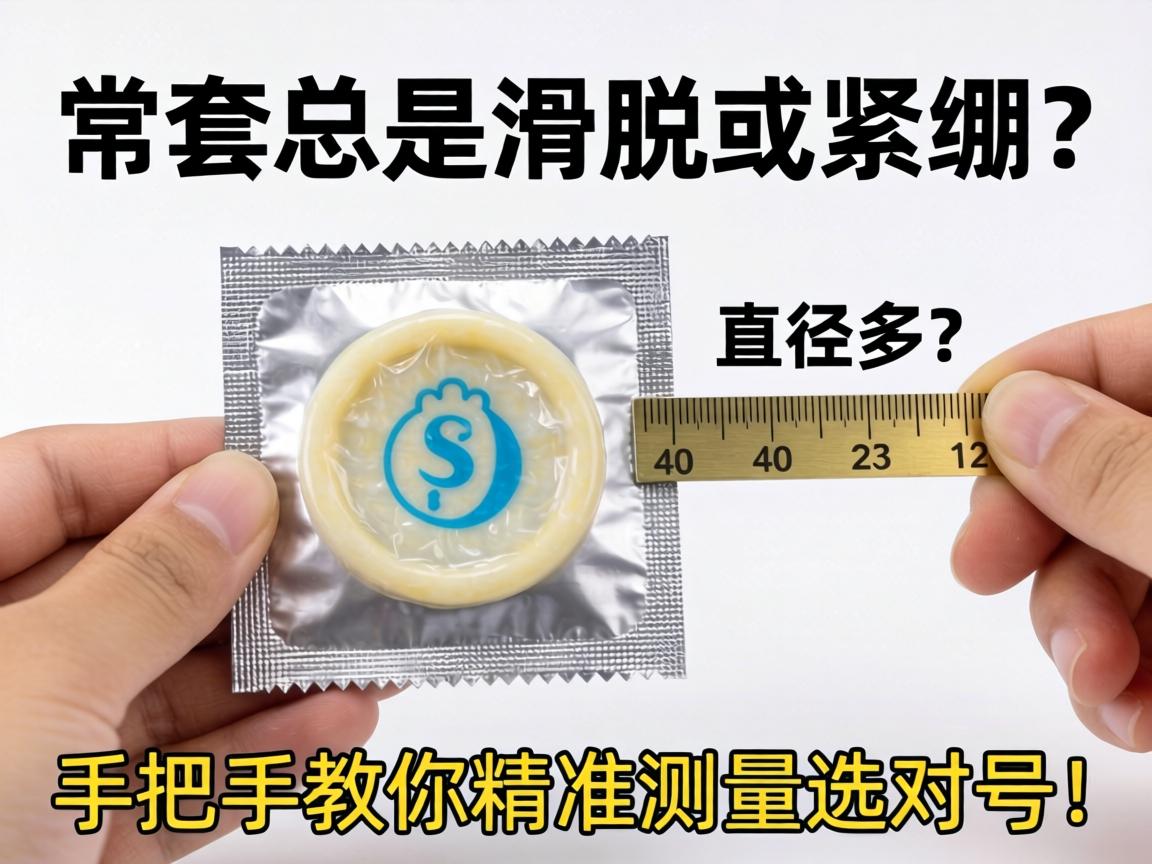戴套总是滑脱或紧绷?正常避孕套直径多少?手把手教你精准测量选对号! 戴套总是滑脱或紧绷?正常避孕套直径多少?手把手教你精准测量选对号!
