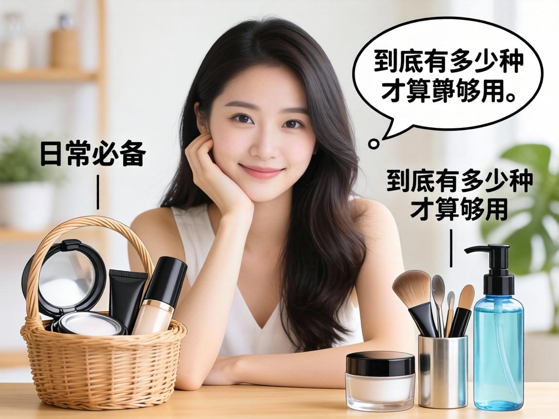 女人日常必备的用品到底有多少种才算够用？