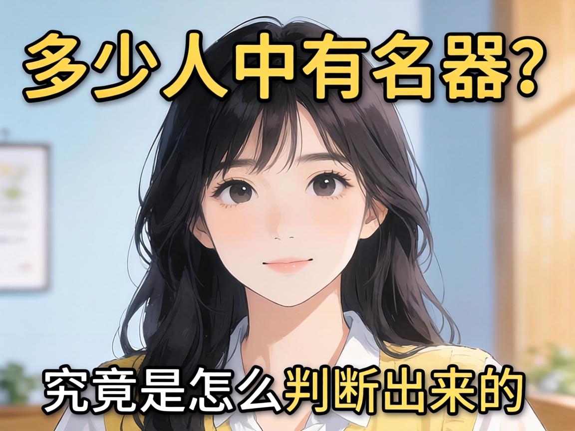 多少人中有名器？这究竟是怎么判断出来的？