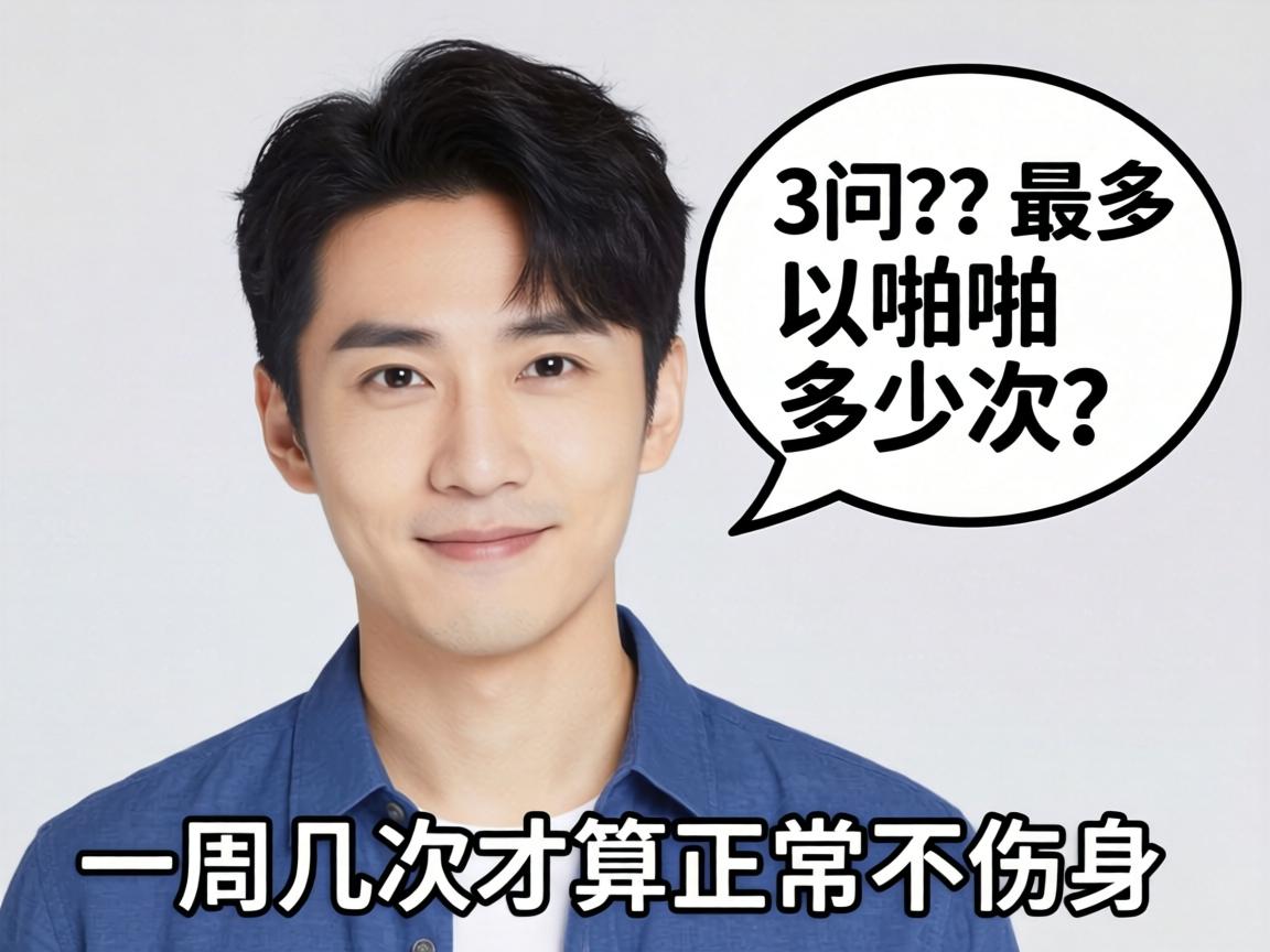 30岁男问：最多可以啪啪多少次？一周几次才算正常不伤身？