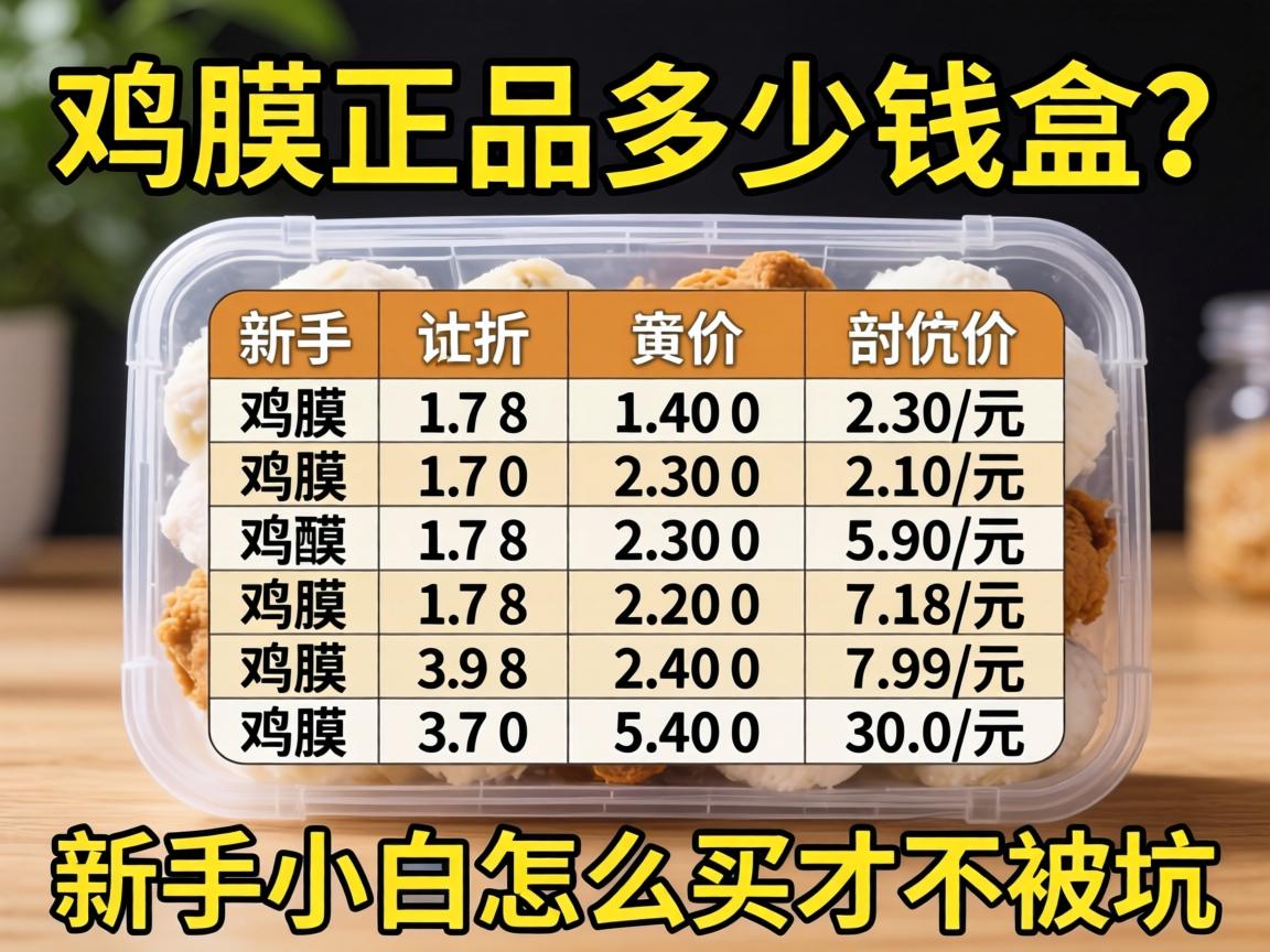 鸡膜正品多少钱一盒?新手小白怎么买才不被坑?详细价格表来了 鸡膜正品多少钱一盒?新手小白怎么买才不被坑?详细价格表来了