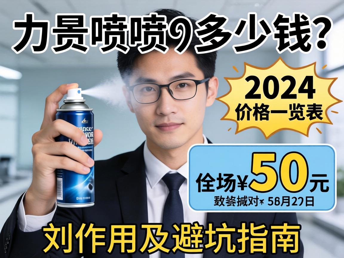 男喷剂多少钱？2024价格一览表及副作用避坑指南