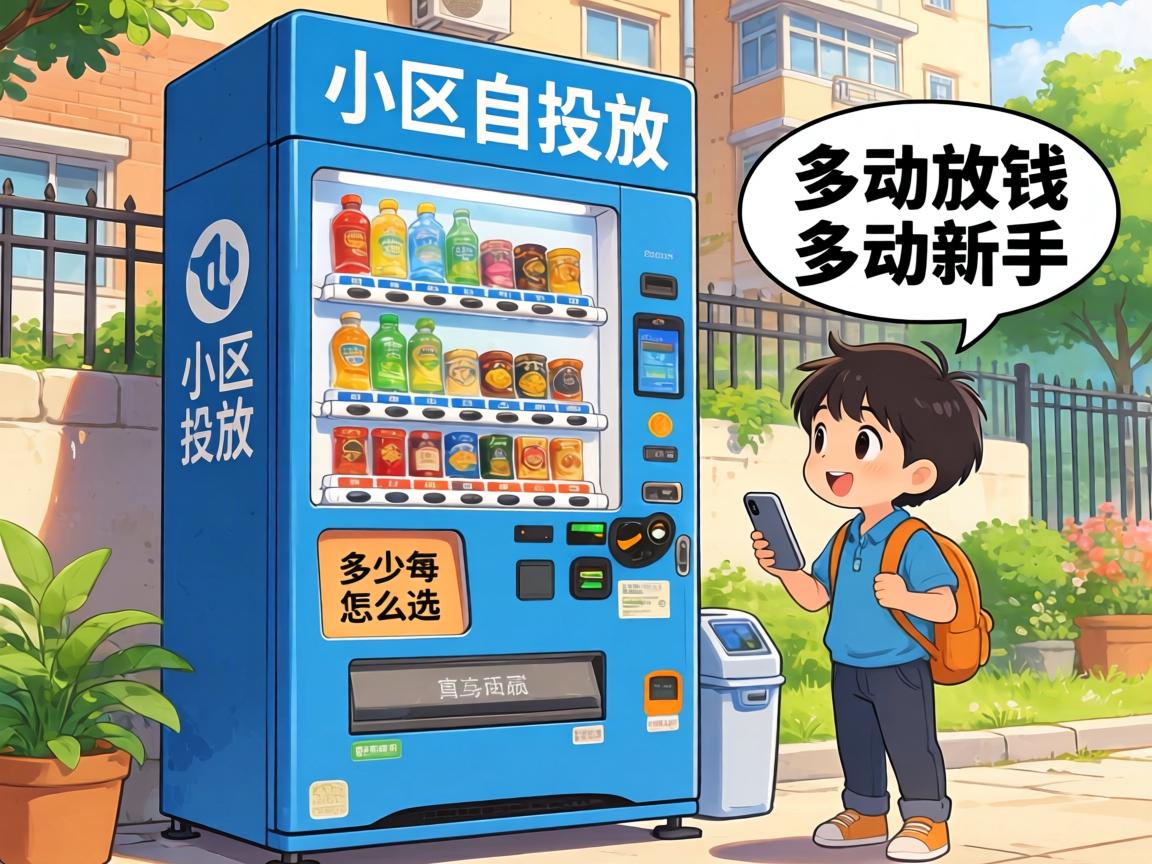 自动售货机一台多少钱适合小区投放新手怎么选？ - 凯格尔/PC肌社区-P动-凯格尔/PC肌社区-P动