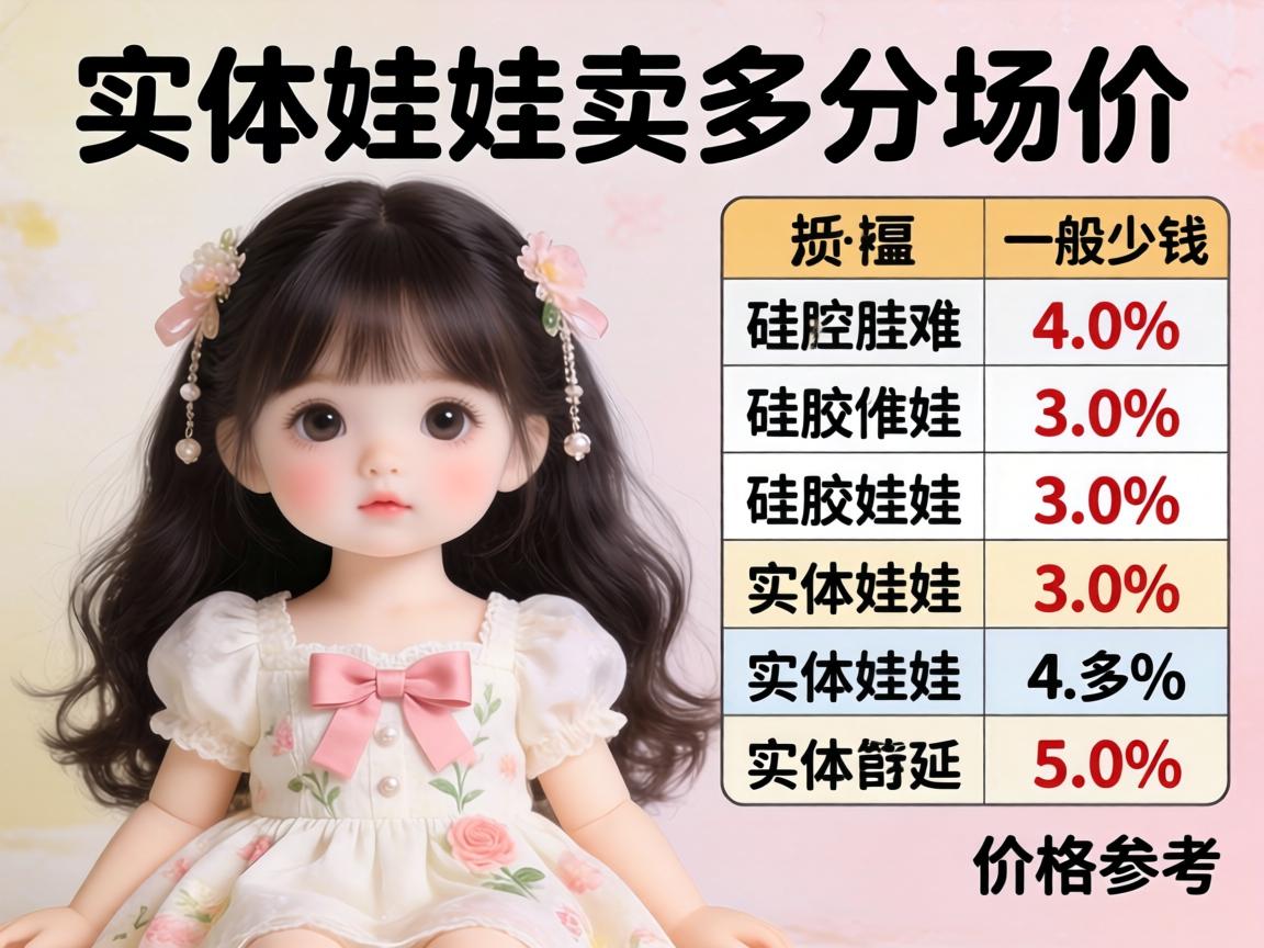 实体娃娃卖多少钱价格一般多少钱硅胶实体娃娃价格表参考