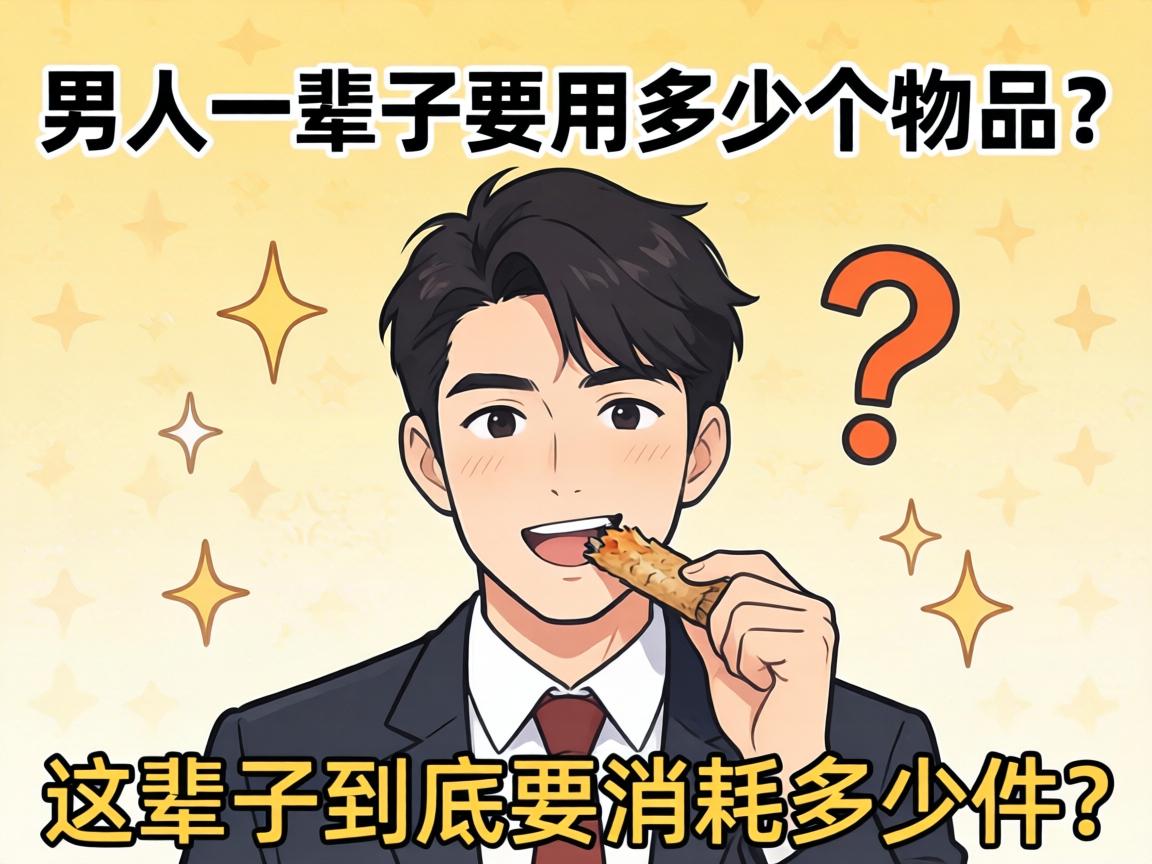 男人一辈子要用多少个东西？这辈子到底要消耗多少件？ - 凯格尔/PC肌社区-P动-凯格尔/PC肌社区-P动