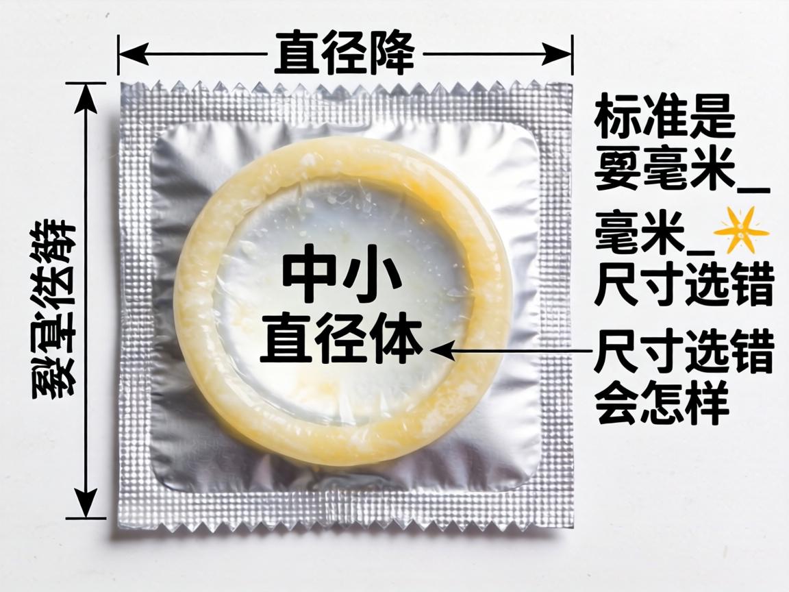 中号避孕套直径多少？标准是多少毫米_尺寸选错会怎样？