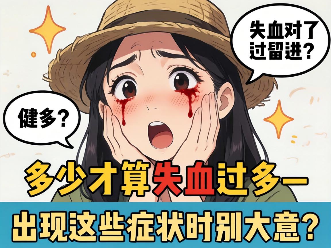 多少才算失血过多_出现这些症状时别大意？