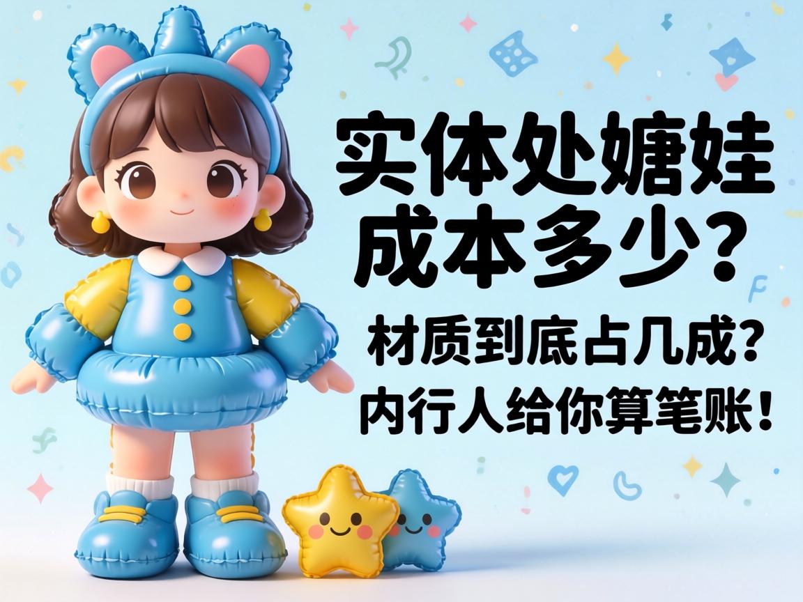 实体充气娃娃成本多少？材质到底占几成？内行人给你算笔账！