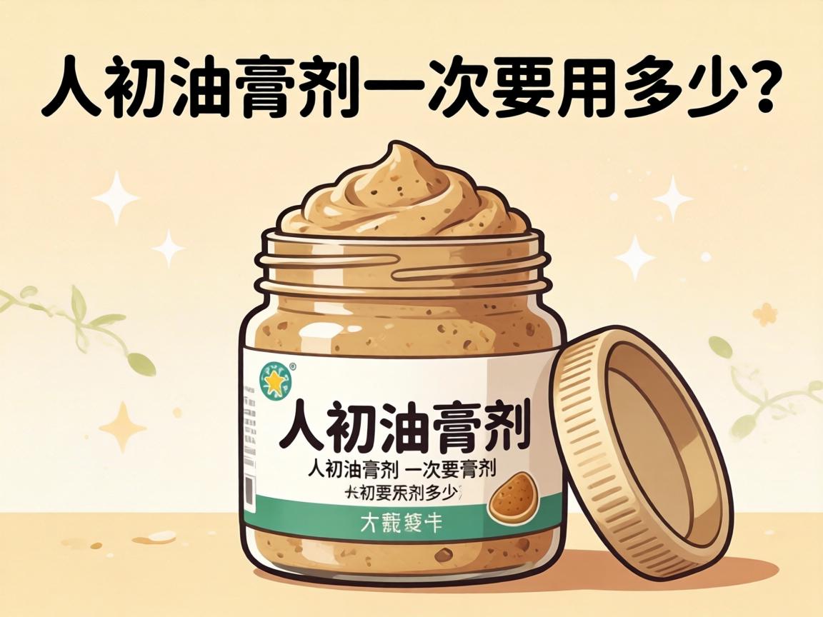 人初油膏剂一次要用多少? 人初油膏剂一次要用多少?