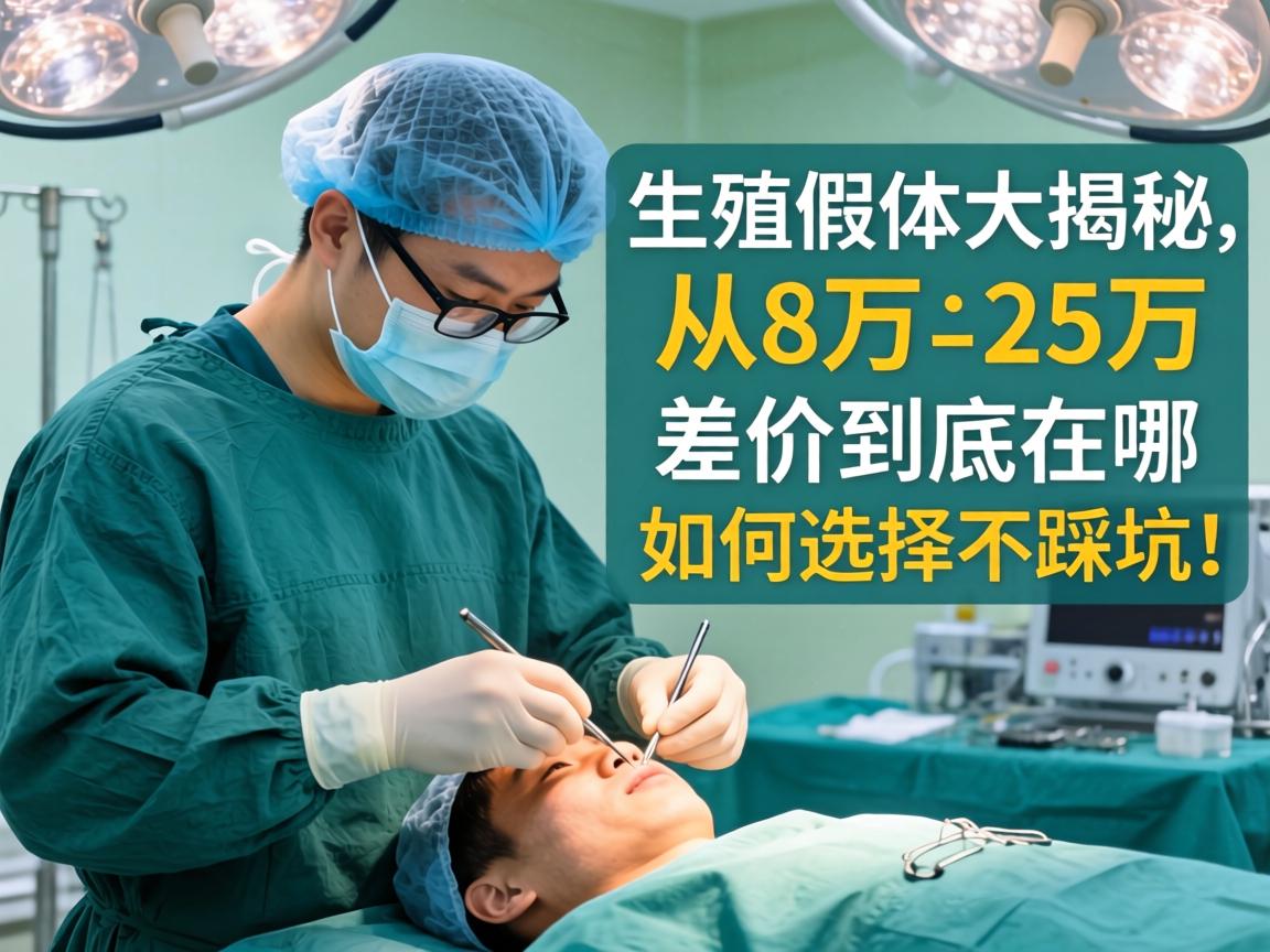 男生殖假体手术费用大揭秘：从8万到25万，差价到底在哪？如何选择不踩坑？ - 凯格尔/PC肌社区-P动-凯格尔/PC肌社区-P动