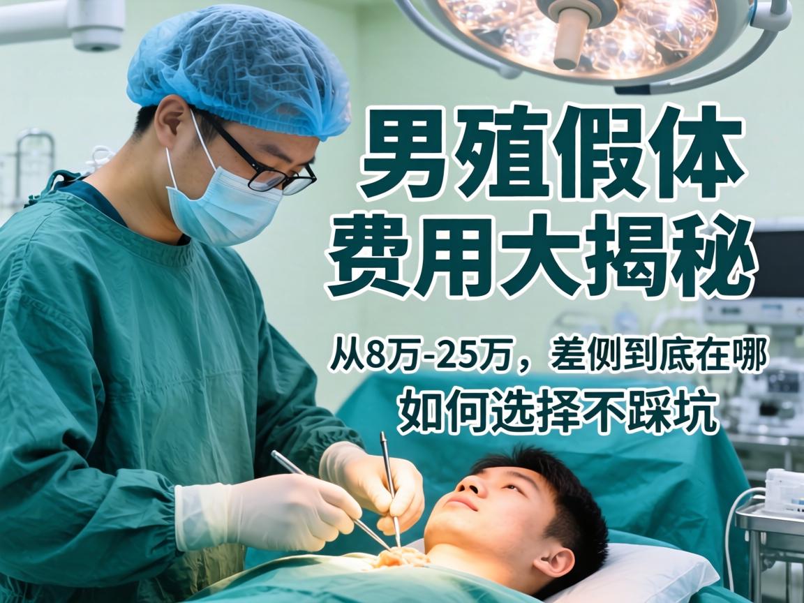 男生殖假体手术费用大揭秘：从8万到25万，差价到底在哪？如何选择不踩坑？