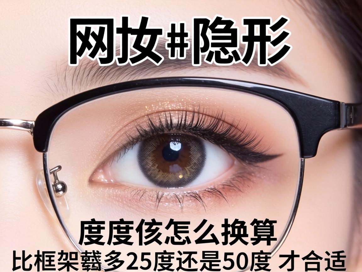 网上配隐形眼镜,度数该怎么换算?比框架眼镜多25度还是50度才合适? 网上配隐形眼镜,度数该怎么换算?比框架眼镜多25度还是50度才合适?