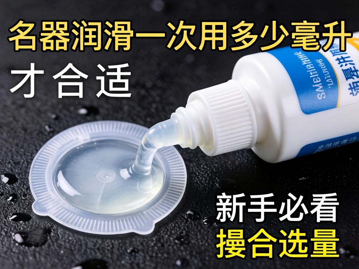 名器润滑剂一次用多少毫升才合适?新手必看的使用量与选择指南 名器润滑剂一次用多少毫升才合适?新手必看的使用量与选择指南