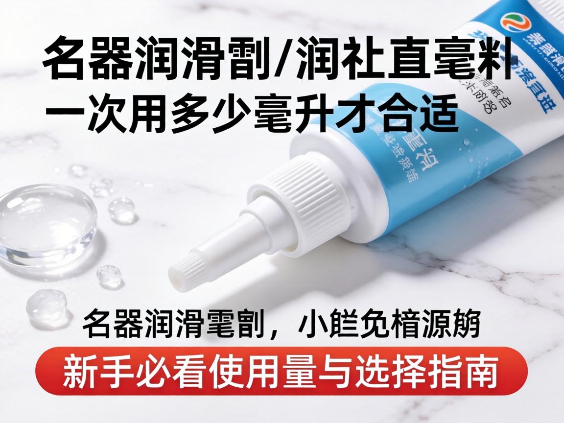 名器润滑剂一次用多少毫升才合适?新手必看的使用量与选择指南 名器润滑剂一次用多少毫升才合适?新手必看的使用量与选择指南