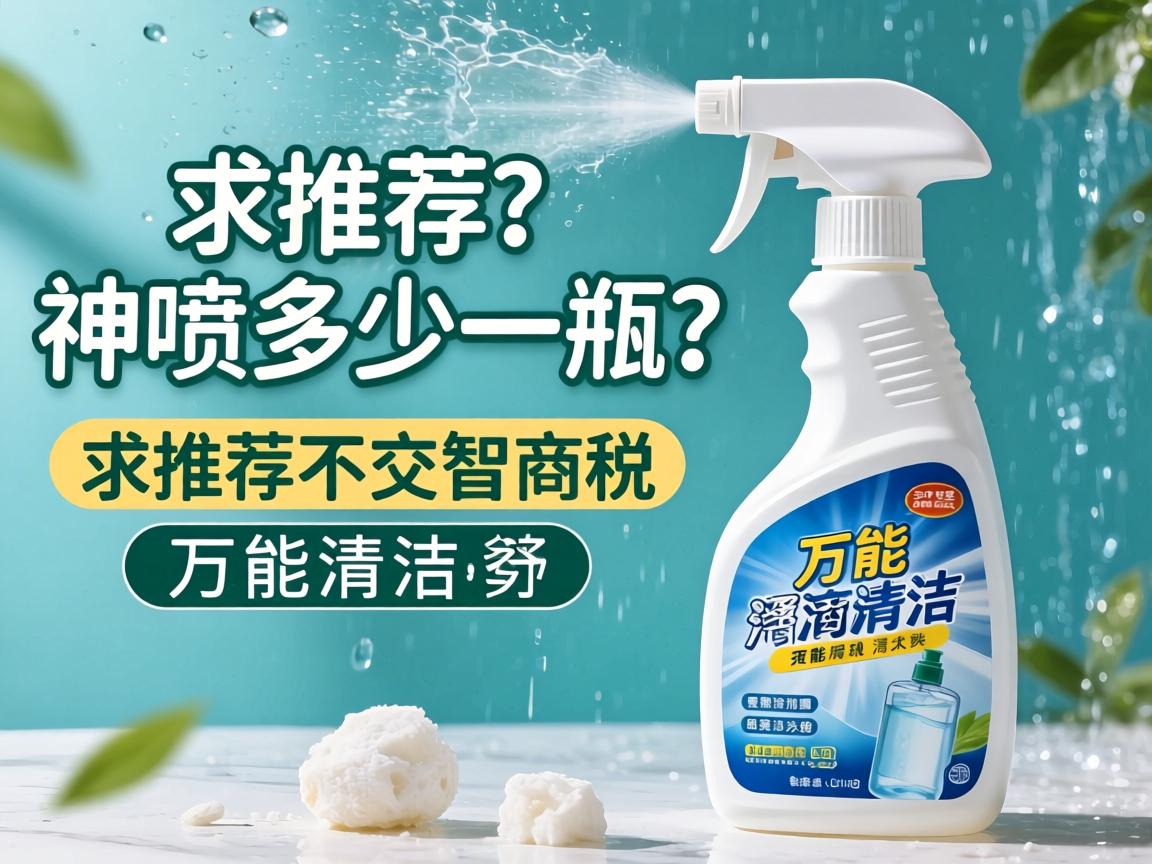 神喷多少一瓶?求推荐不交智商税的万能清洁喷雾 神喷多少一瓶?求推荐不交智商税的万能清洁喷雾
