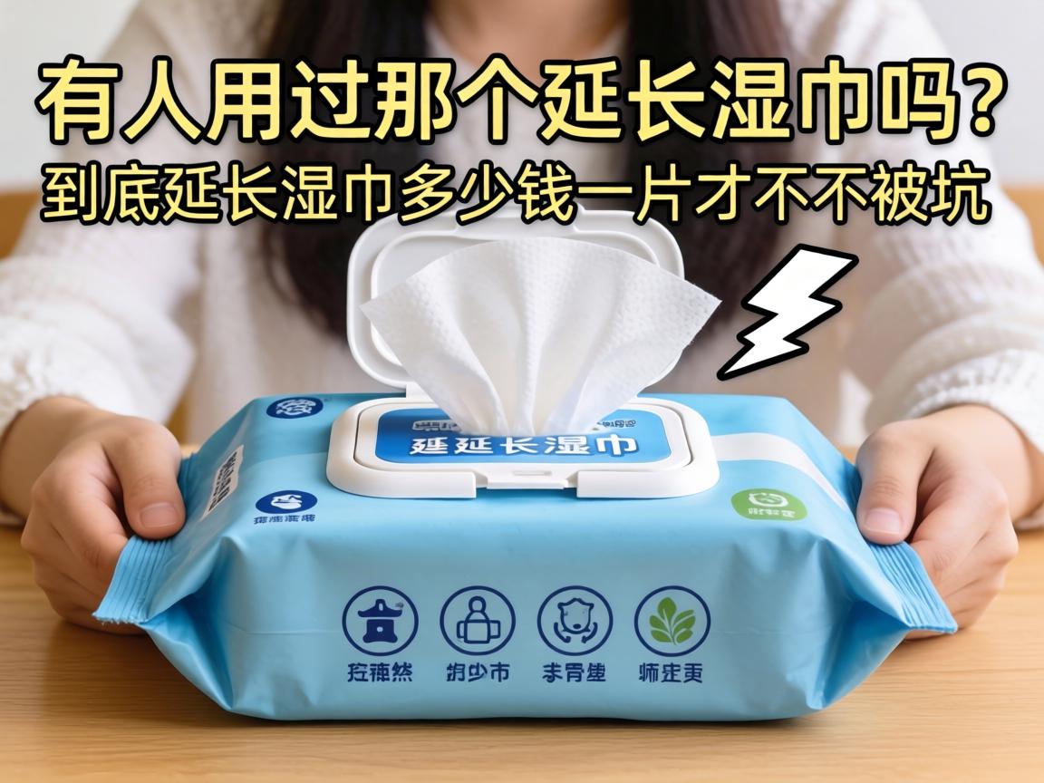 有人用过那个延长湿巾吗？到底延长湿巾多少钱一片才不算被坑？