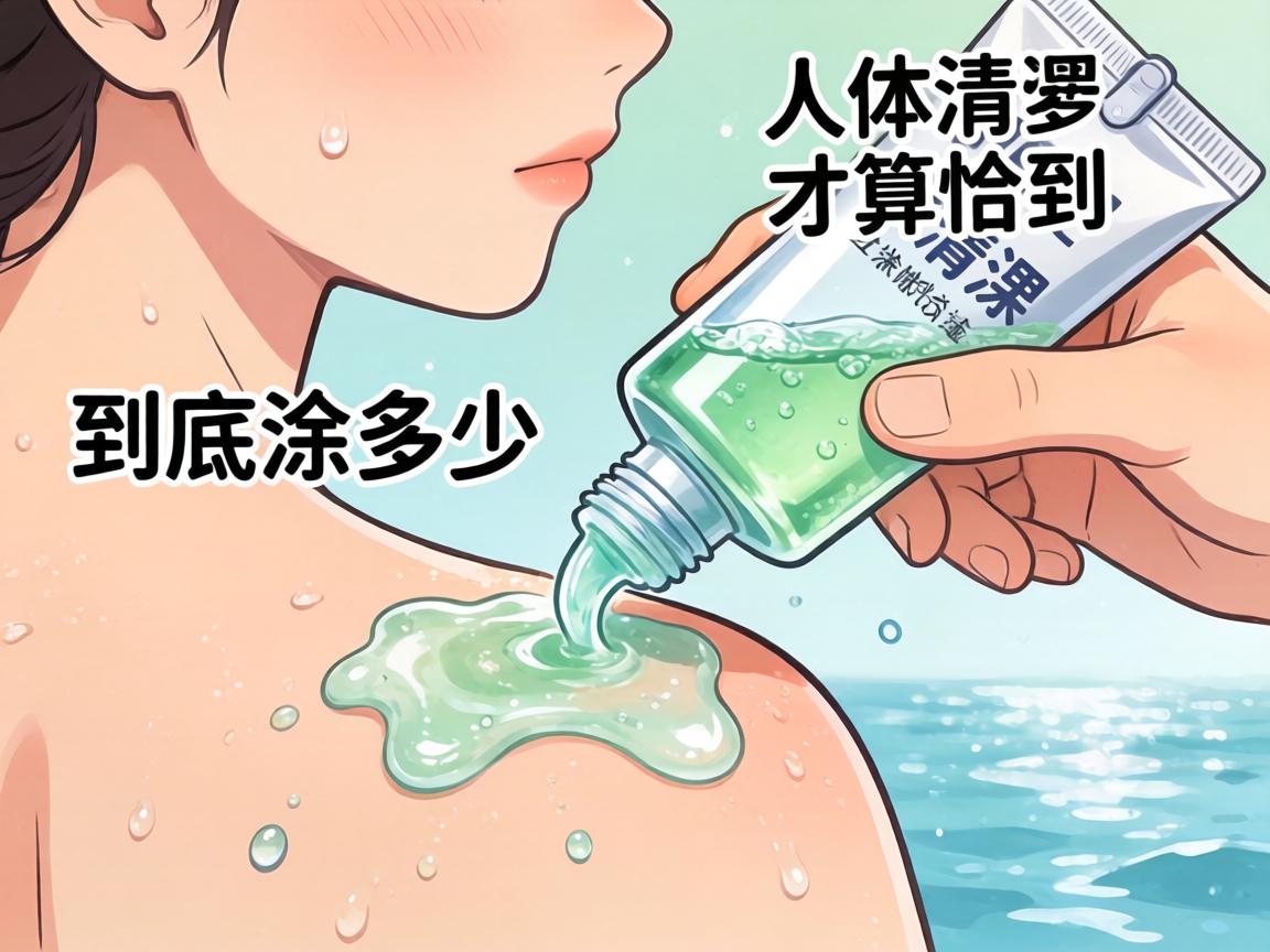 人体润滑油,到底涂多少才算恰到好处? 人体润滑油,到底涂多少才算恰到好处?